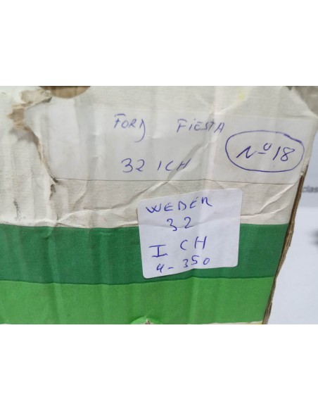 CARBURADOR WEBER 32 ICH SIN BELLOTA FORD FIESTA MK1 (RECONSTRUIDO)