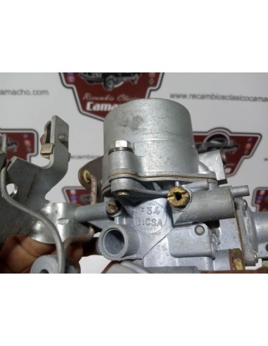 CARBURADOR SOLEX F 34 BICSA PEUGEOT 404 , 504 Y 505 (RECONSTRUIDO)