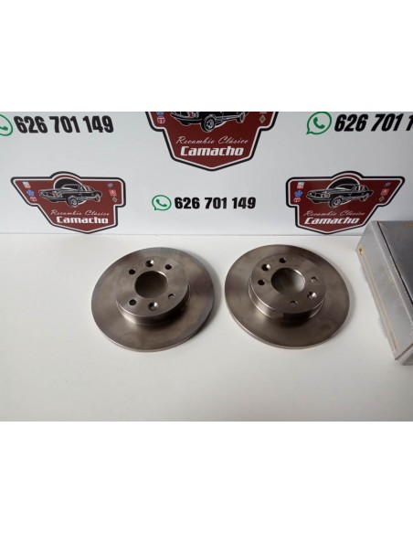 DISCOS DE FRENO DELANTEROS RENAULT 9, 11 Y SUPER 5