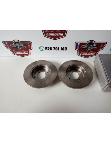 DISCOS DE FRENO DELANTEROS RENAULT 9, 11 Y SUPER 5