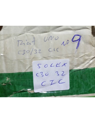 CARBURADOR SOLEX C30 . 32 CIC FIAT UNO, RITMO Y REGATA (RECONSTRUIDO)