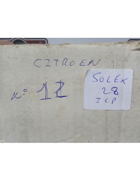 CARBURADOR SOLEX 28 IBC CITROEN 2CV (RECONSTRUIDO)