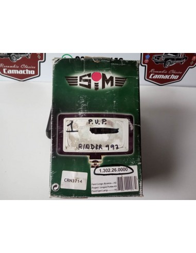 FARO ANTINIEBLA BLANCO PEGASO TRONER