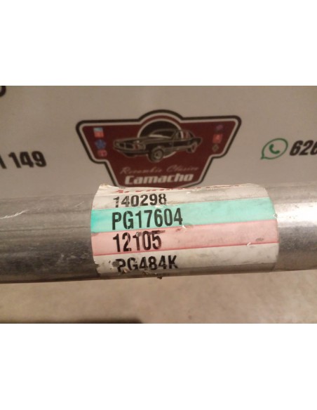 TUBERIA DE ESCAPE PEUGEOT 106 T.I CATALIZADO