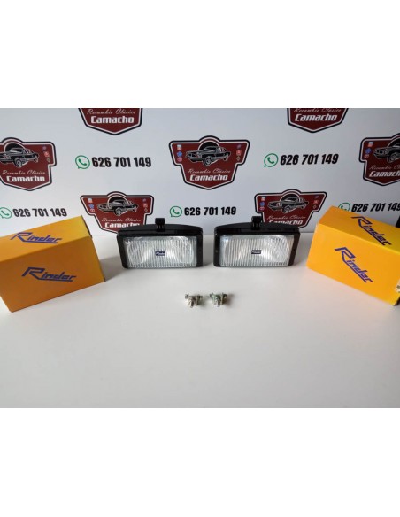 PAREJA FAROS ANTINIEBLA BLANCOS PEGASO TRONER