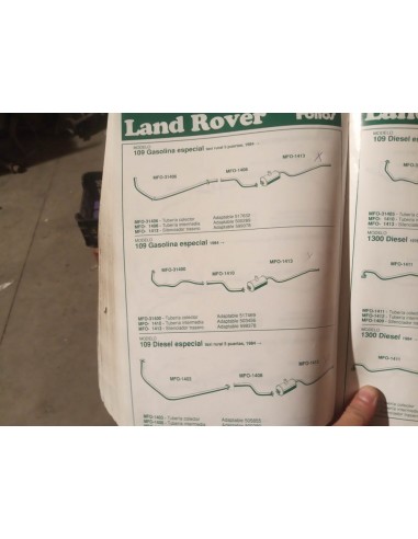 SILENCIOSO TRASERO DE ESCAPE LAND ROVER 109 ESPECIAL