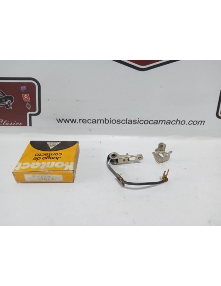 JUEGO DE PLATINOS RENAULT 18 Y FUEGO (DUCELLIER)