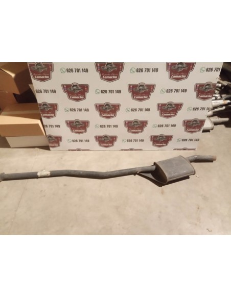 SILENCIOSO INTERMEDIO ESCAPE MERCEDES 200 Y 220 (HASTA 10/88)