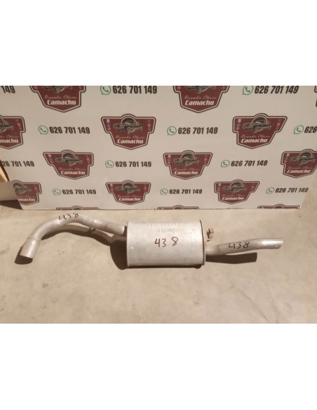 SILENCIOSO TRASERO ESCAPE ALFA ROMEO 75 MOTOR 1.6 , 1.8 Y 2.0