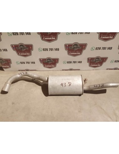 SILENCIOSO TRASERO ESCAPE ALFA ROMEO 75 MOTOR 1.6 , 1.8 Y 2.0