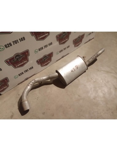 SILENCIOSO TRASERO ESCAPE ALFA ROMEO 75 MOTOR 1.6 , 1.8 Y 2.0
