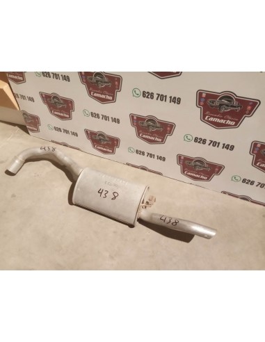 SILENCIOSO TRASERO ESCAPE ALFA ROMEO 75 MOTOR 1.6 , 1.8 Y 2.0