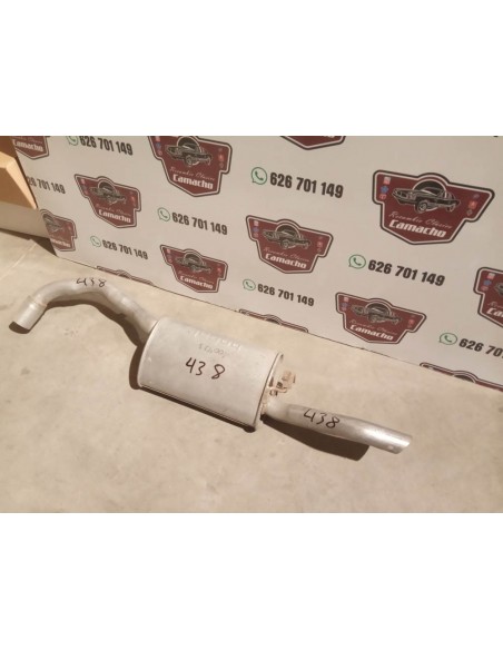 SILENCIOSO TRASERO ESCAPE ALFA ROMEO 75 MOTOR 1.6 , 1.8 Y 2.0