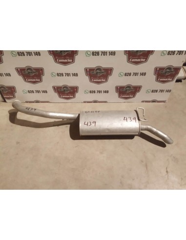 SILENCIOSO TRASERO ESCAPE RENAULT 19 1.8 16V CHAMADE (CON CATALIZADOR)