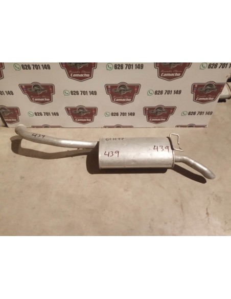 SILENCIOSO TRASERO ESCAPE RENAULT 19 1.8 16V CHAMADE (CON CATALIZADOR)