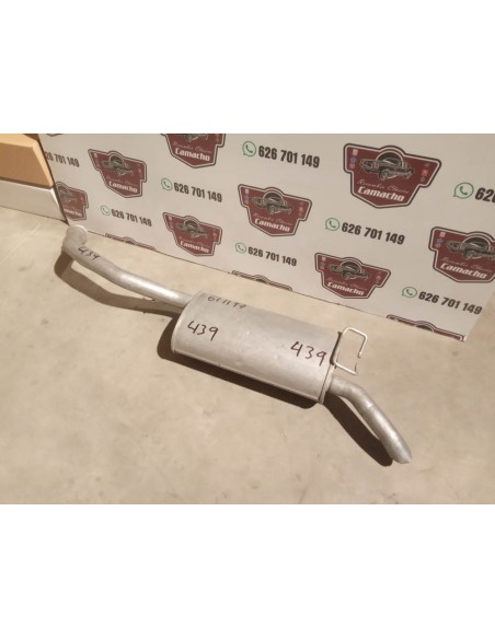 SILENCIOSO TRASERO ESCAPE RENAULT 19 1.8 16V CHAMADE (CON CATALIZADOR)