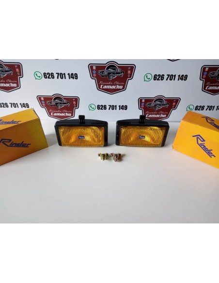 PAREJA FAROS ANTINIEBLA AMARILLOS PEGASO TRONER
