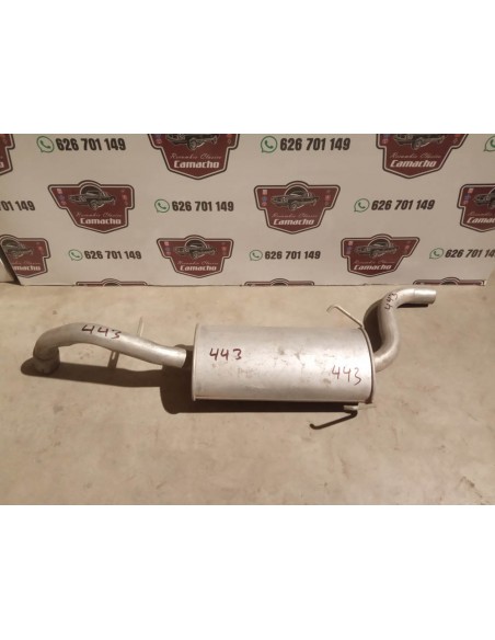 SILENCIOSO TRASERO DE ESCAPE ALFA ROMEO 75 MOTOR 3.0 V6 AMERICA