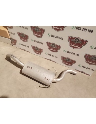 SILENCIOSO TRASERO DE ESCAPE ALFA ROMEO 75 MOTOR 3.0 V6 AMERICA