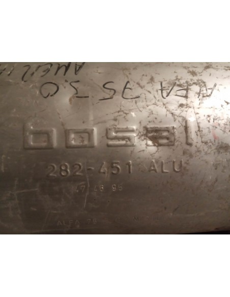 SILENCIOSO TRASERO DE ESCAPE ALFA ROMEO 75 MOTOR 3.0 V6 AMERICA