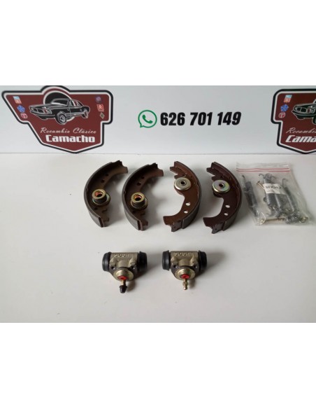 KIT DE FRENOS TRASEROS SEAT 127,128 y 1200 SPORT