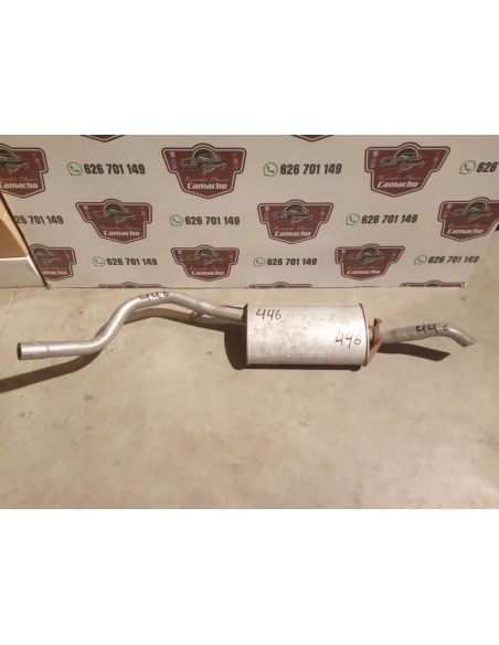 SILENCIOSO TRASERO ESCAPE ALFA ROMEO 75 MOTOR 1.6 , 1.8 Y 2.0