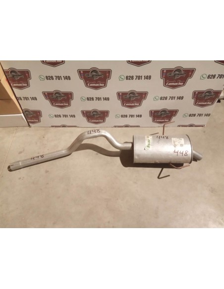 SILENCIOSO TRASERO RENAULT ESPACE III MOTOR 2.0