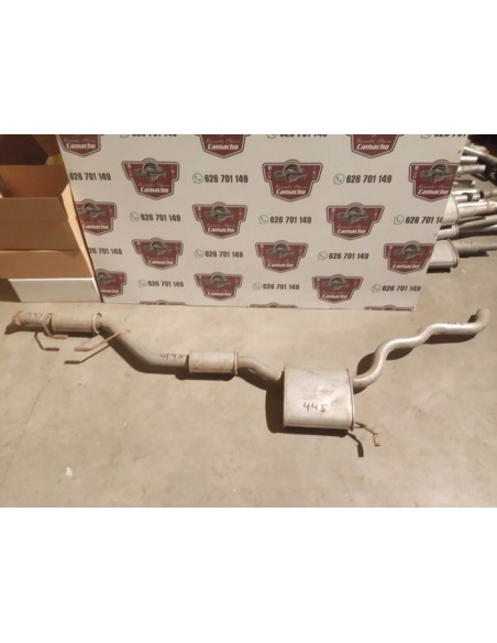 SILENCIOSO DELANTERO ESCAPE FORD SIERRA MK2 2.0