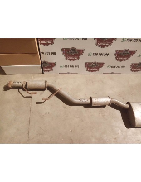 SILENCIOSO DELANTERO ESCAPE FORD SIERRA MK2 2.0
