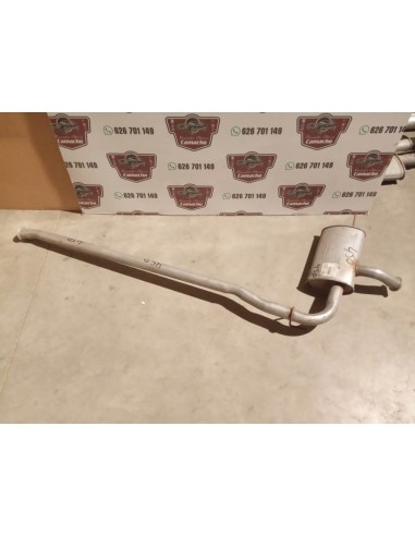 SILENCIOSO DELANTERO ESCAPE RENAULT 21 MOTOR 1.7 GASOLINA