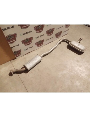 SILENCIOSO DELANTERO DE ESCAPE RENAULT 21 MOTOR 2.0i GASOLINA