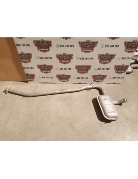 SILENCIOSO DELANTERO DE ESCAPE RENAULT 21 MOTOR 2.1 DIESEL Y TURBO DIESEL