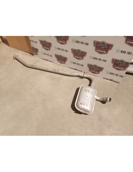 SILENCIOSO DELANTERO DE ESCAPE RENAULT 21 MOTOR 2.1 DIESEL Y TURBO DIESEL