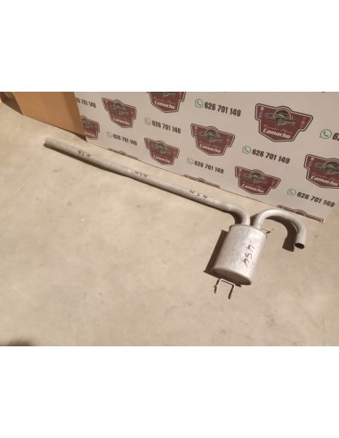 SILENCIOSO DELANTERO ESCAPE RENAULT 11 TURBO (FASE 1)