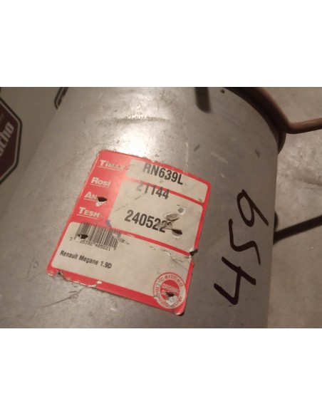 SILENCIOSO TRASERO DE ESCAPE RENAULT MEGANE Y CLASSIC 1.9 DIESEL
