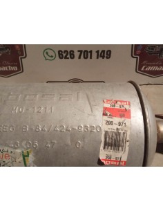 SILENCIOSO TRASERO ESCAPE RENAULT TRAFIC 2.1 Y 2.5 DIESEL 2