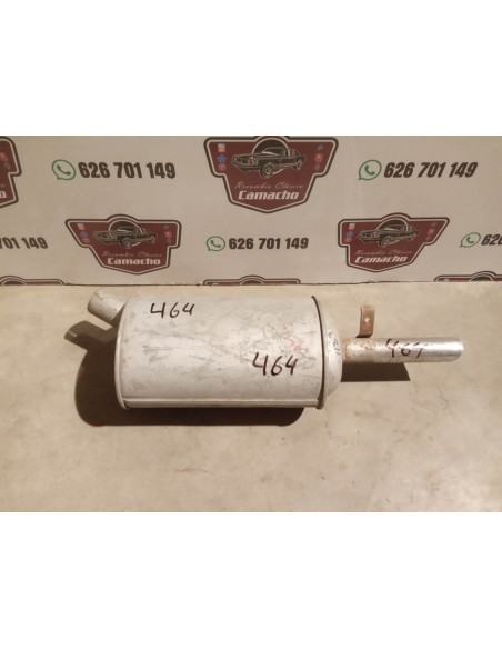 SILENCIOSO TRASERO RENAULT 25 GASOLINA 2.0 ,2.2 ,2.7 Y 2.8 V6