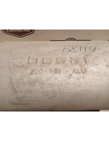 SILENCIOSO TRASERO RENAULT 25 GASOLINA 2.0 ,2.2 ,2.7 Y 2.8 V6