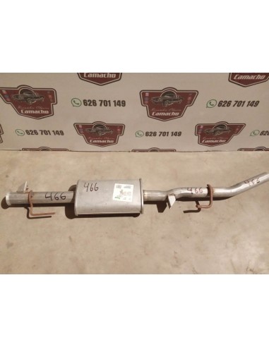 SILENCIOSO INTERMEDIO ESCAPE RENAULT CLIO II GASOLINA