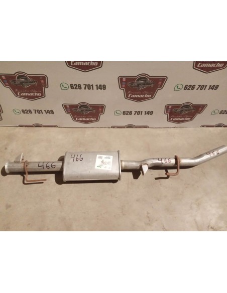 SILENCIOSO INTERMEDIO ESCAPE RENAULT CLIO II GASOLINA