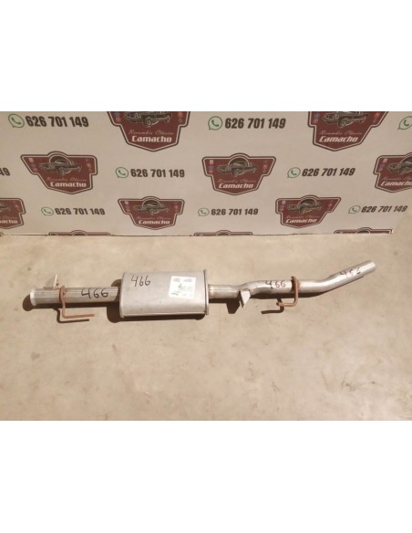 SILENCIOSO INTERMEDIO ESCAPE RENAULT CLIO II GASOLINA