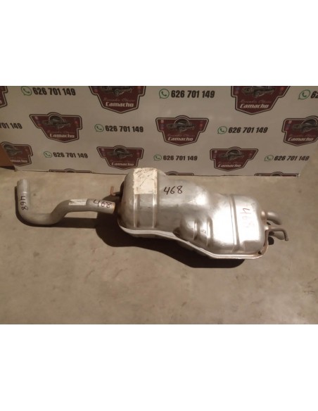 SILENCIOSO TRASERO ESCAPE AUDI A3 Y VW GOLF IV