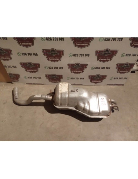 SILENCIOSO TRASERO ESCAPE AUDI A3 Y VW GOLF IV