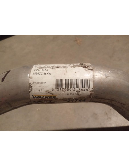 SILENCIOSO TRASERO ESCAPE AUDI A3 Y VW GOLF IV