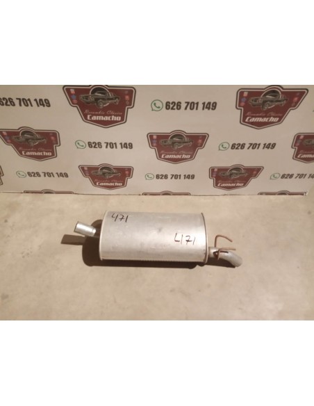 SILENCIOSO TRASERO ESCAPE RENAULT SUPER 5 (DEL 84 AL 86)