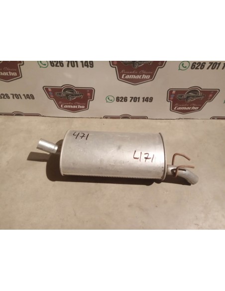 SILENCIOSO TRASERO ESCAPE RENAULT SUPER 5 (DEL 84 AL 86)