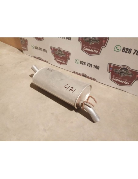 SILENCIOSO TRASERO ESCAPE RENAULT SUPER 5 (DEL 84 AL 86)