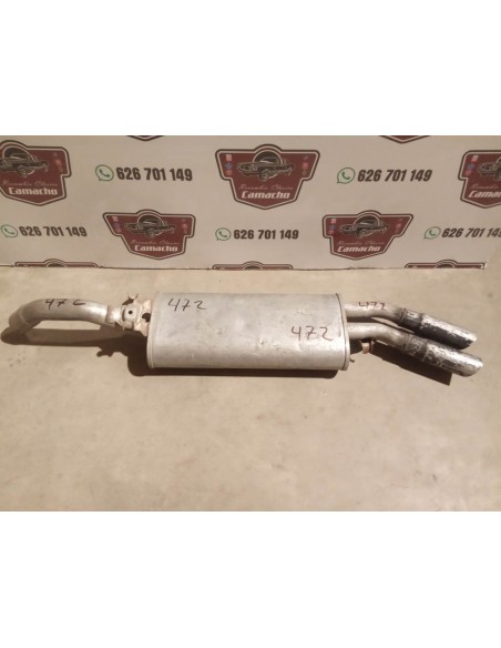 SILENCIOSO TRASERO ESCAPE VW GOLF II MOTOR 1.8 GTI