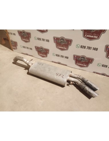 SILENCIOSO TRASERO ESCAPE VW GOLF II MOTOR 1.8 GTI