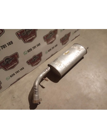 SILENCIOSO TRASERO ESCAPE FORD ESCORT RS 2000 16V Y XR3i